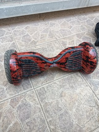 Hoverboard Rojo y Negro Poco Uso