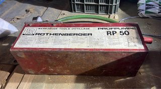 Bomba Presión Rothenberger RP50