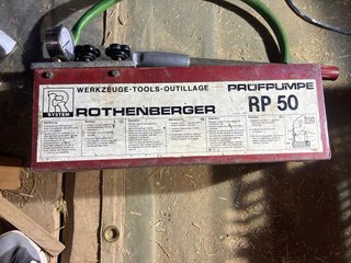 Bomba Presión Rothenberger RP50