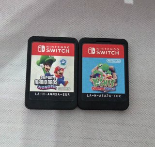 Super Mario Bros Wonder y Yoshi sin caja switch