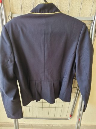 Chaqueta La Condesa azul y dorada