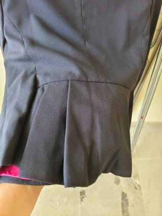 Chaqueta La Condesa azul y dorada