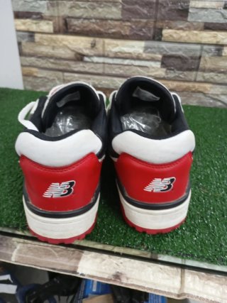 New Balance 550 Scarpe Uomo Rosse Bianche