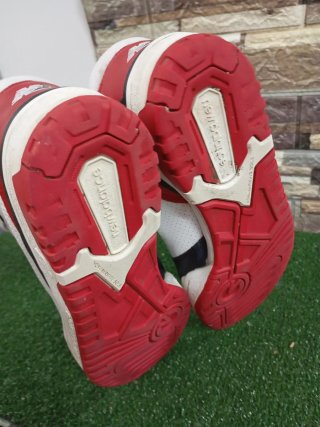 New Balance 550 Scarpe Uomo Rosse Bianche