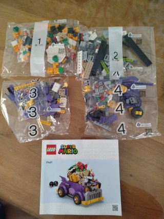 LEGO Super Mario 71431 Bowser's Muscle Car