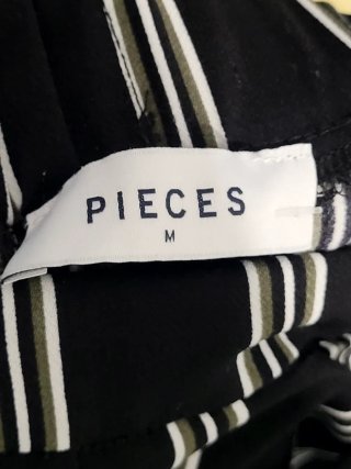 Pantalones rayas Pieces
