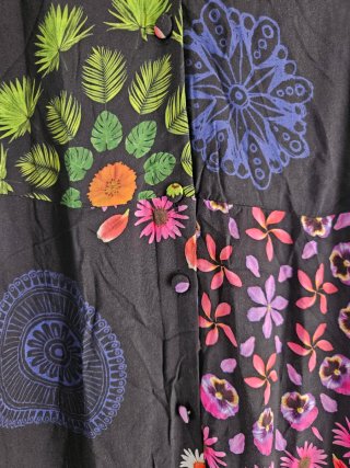 Vestido largo Desigual estampado