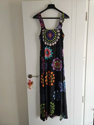 Vestido largo Desigual estampado