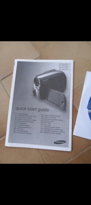 Videocamera Samsung DVDCAM