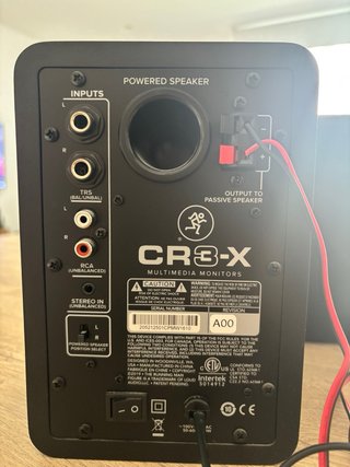 Altavoces Mackie CR3-X Negros y Verdes
