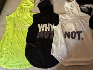 3 Camisetas Técnicas Sin Mangas