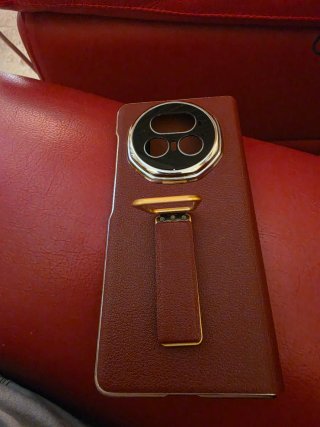 Funda Honor Magic V5 Inteligente color burdeos.