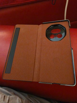 Funda Honor Magic V5 Inteligente color burdeos.