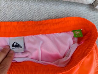 Bañador Quiksilver Hombre Naranja