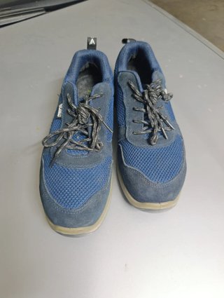 Zapatos V-PRO Azul y Beige