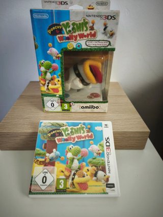 Yoshi's Woolly World 3DS + Amiibo Poochy