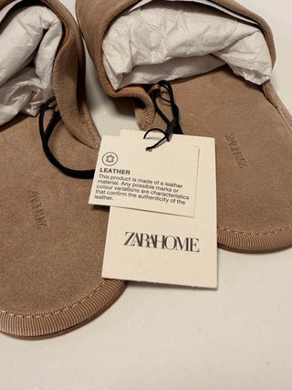 Zapatillas piel Zara Home 38