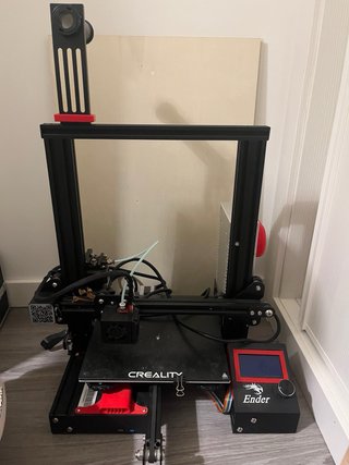 Impresora 3D Creality Ender 3 Negra/Roja