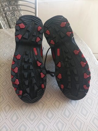 Botas J Hayber grises y rojas 38