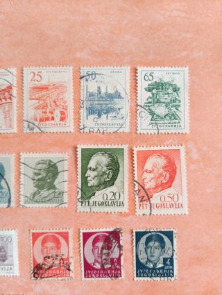Sellos antigua Yugoslavia