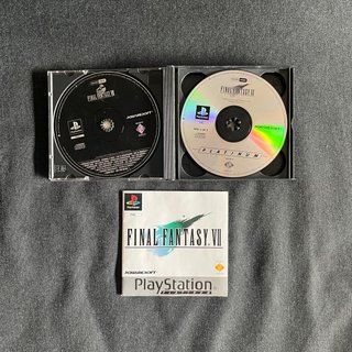 Final Fantasy VII PS1 Platinum PAL