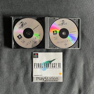 Final Fantasy VII PS1 Platinum PAL