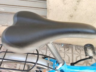 Bicicleta Plegable Azul