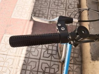 Bicicleta Plegable Azul