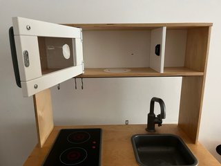 Cocinita de madera Ikea