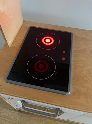 Cocinita de madera Ikea