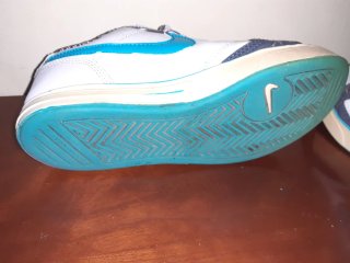 Zapatillas Nike Blancas y Azules