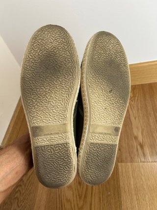 Alpargatas rejilla Mango verde T.40