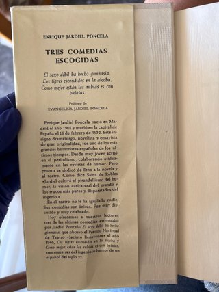 El sexo débil ha hecho gimnasia Jardiel Poncela