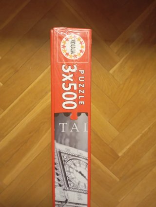 Puzzle Educa 3x500 Piezas Viajes. Sin abrir