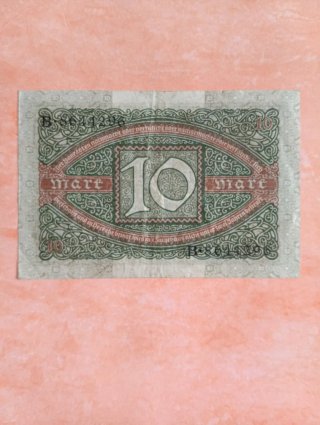 10 Reichbank Mark 1920