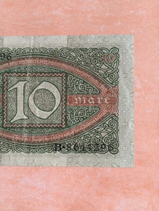 10 Reichbank Mark 1920