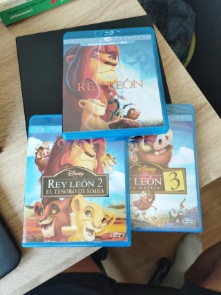 Colección Blu-ray El Rey León Trilogía