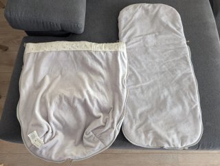 Saco capazo universal Uzturre gris polipiel