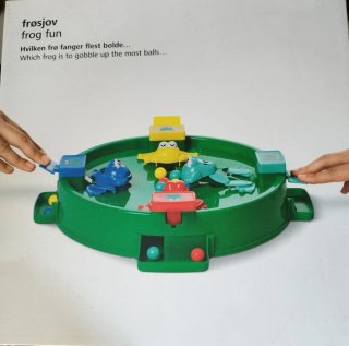 Juego Traga Bolas Rana