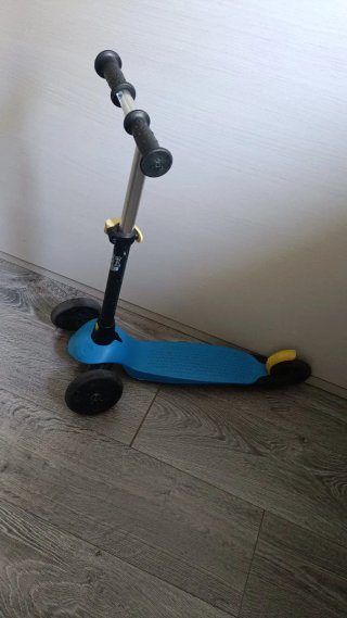 Patinete infantil 3 ruedas azul