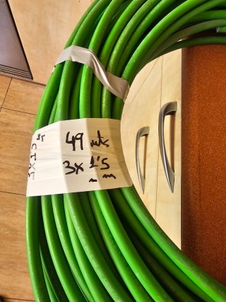 Cable Eléctrico  3x1.5mm² (49 mtrs)