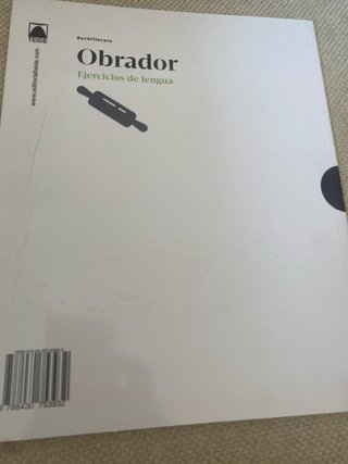 Trayecto + Obrador. Lengua y Literatura 1 BACH