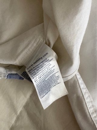 Camisa Tommy Hilfiger Blanca