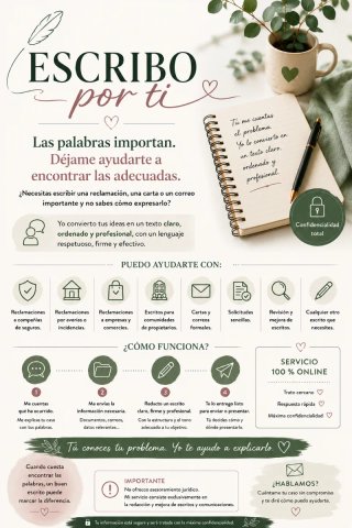 Redacción de reclamaciones y escritos
