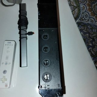 Consola Wii Negra Completa + 1 mando