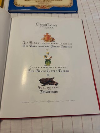 Colección cuentos clásicos bilingües