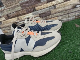New Balance Sneakers Uomo Blu Beige