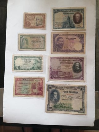 Billetes de España - Colección Variada