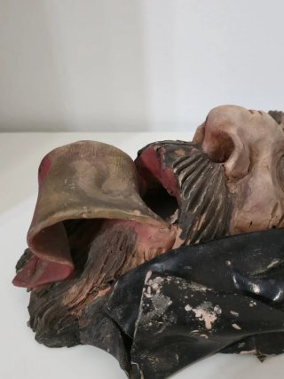 Maschera in terracotta Franco Malomo