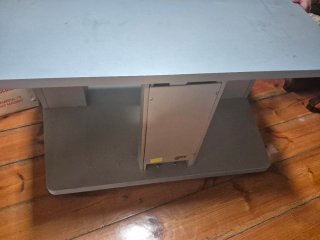 Tavolo TV grigio 95x57x50 cm